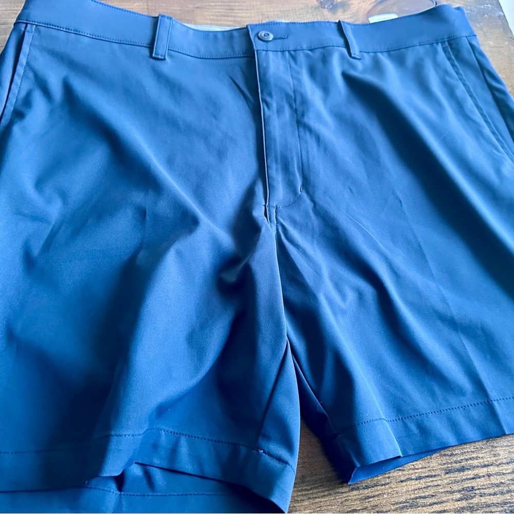 Ben Hogan Navy Flat Front Men's Shorts